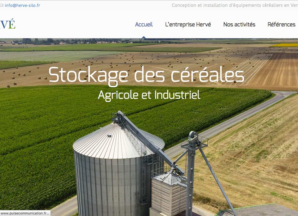 nouveau site web herve stockage cereales
