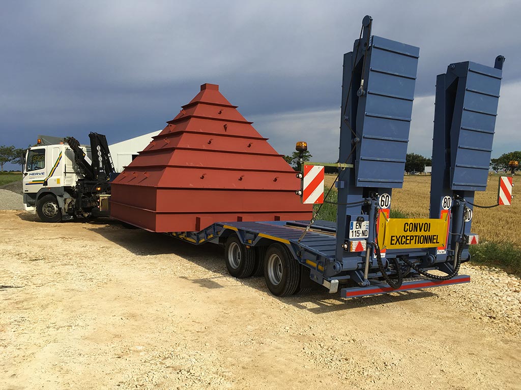 transport exceptionnel cuvelage metallique