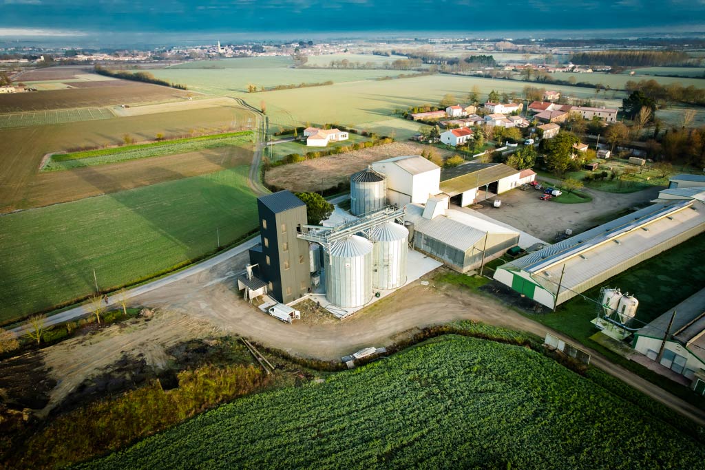 montage installation cerealiere agricole industrielle
